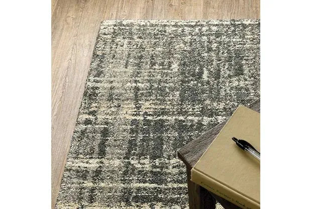 Astor 2541M Charcoal/Beige Rug