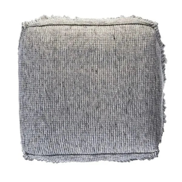 Astrid 99760GRY Grey Pouf