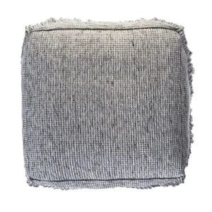 Astrid 99760GRY Grey Pouf