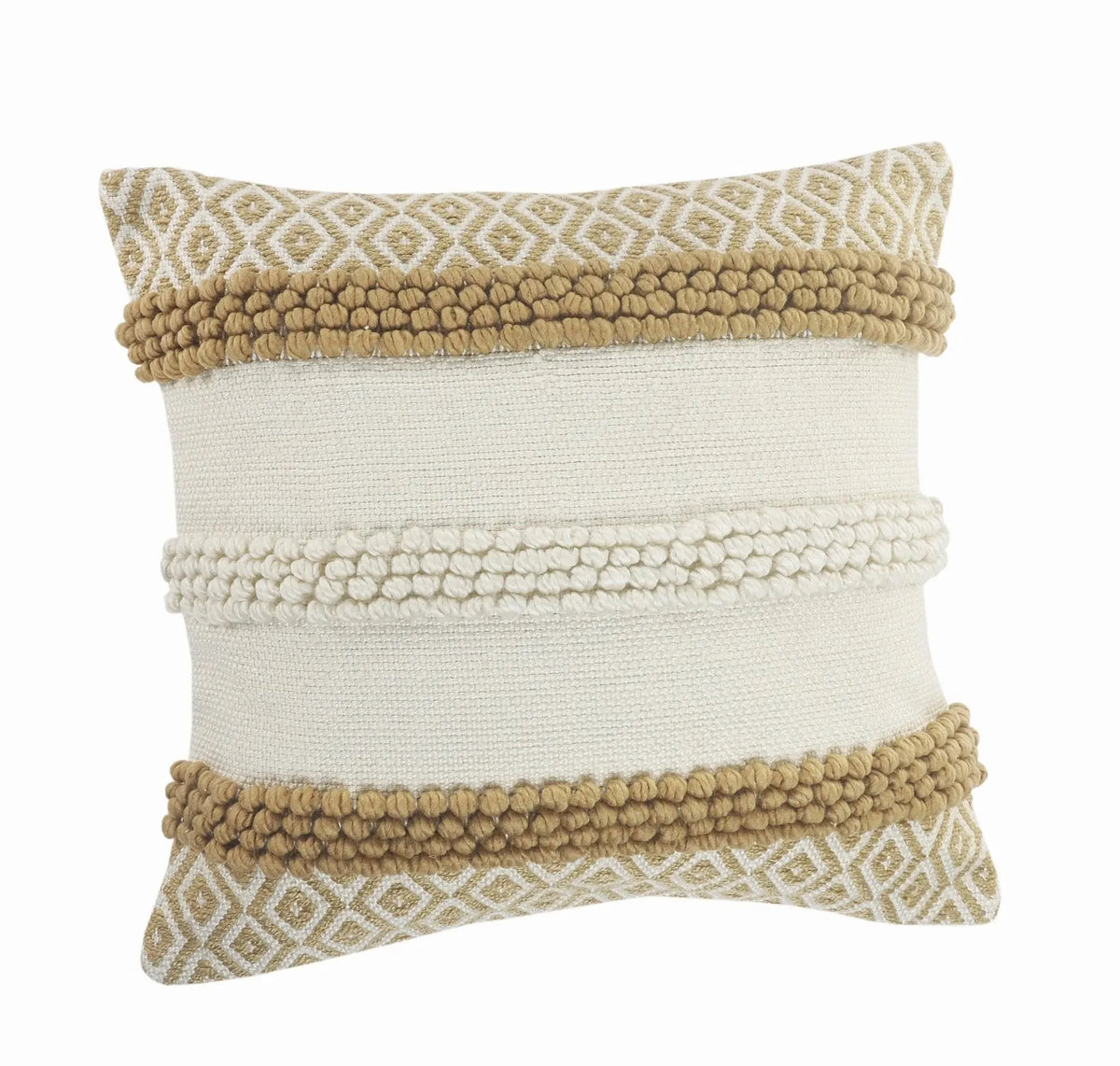 Atlantis Lr07560 Tan/Ivory Pillow