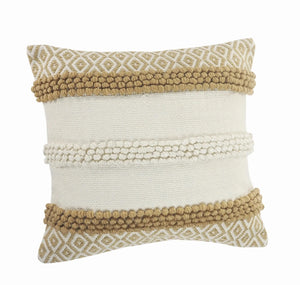 Atlantis Lr07560 Tan/Ivory Pillow