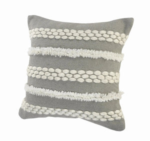 Atlantis Lr07561 Gray/Ivory Pillow