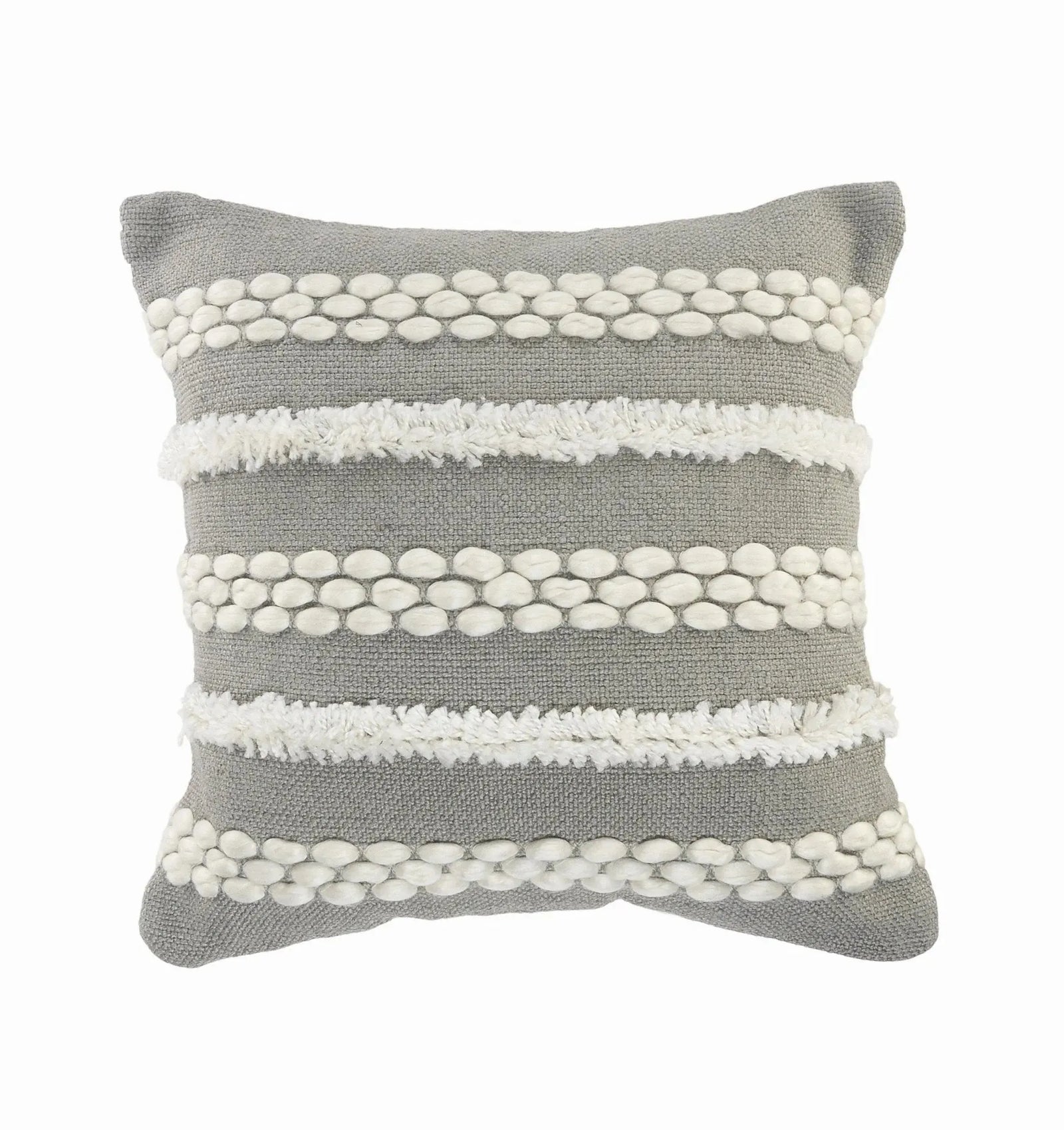 Atlantis Lr07561 Gray/Ivory Pillow