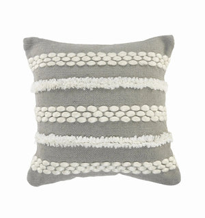 Atlantis Lr07561 Gray/Ivory Pillow