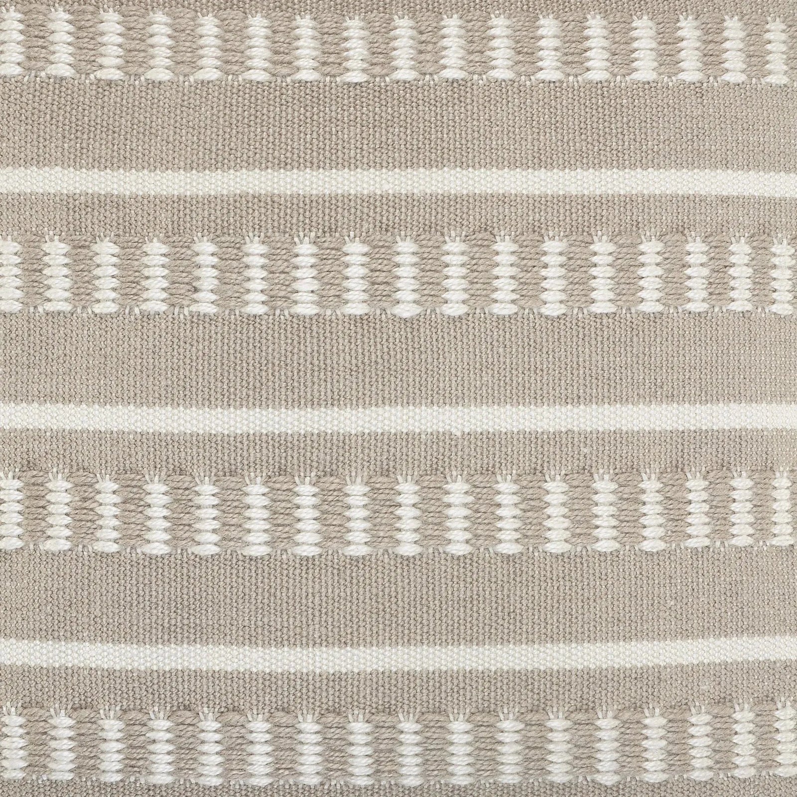 Atlantis Lr07588 Taupe/White Pillow