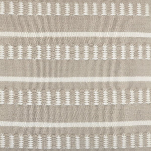 Atlantis Lr07588 Taupe/White Pillow