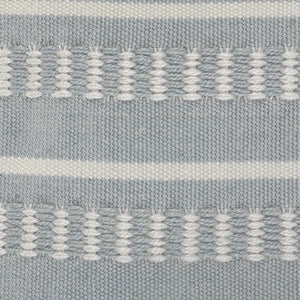 Atlantis Lr07590 Slate Blue-Gray/White Pillow