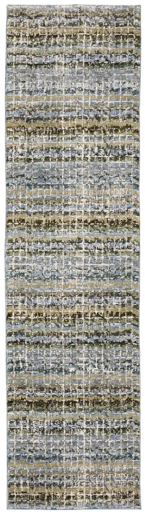 Atlas 747B Blue/Green Rug