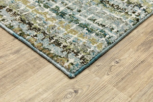 Atlas 747B Blue/Green Rug
