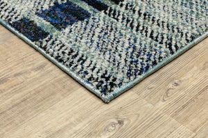 Atlas 752B Blue/Blue Rug
