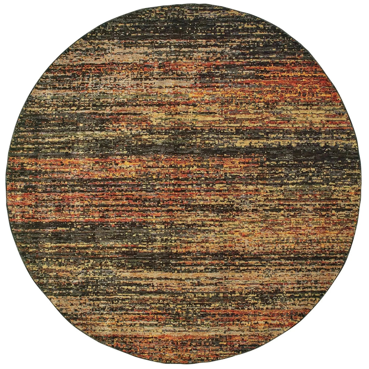 Atlas 8037C Gold/ Charcoal Rug