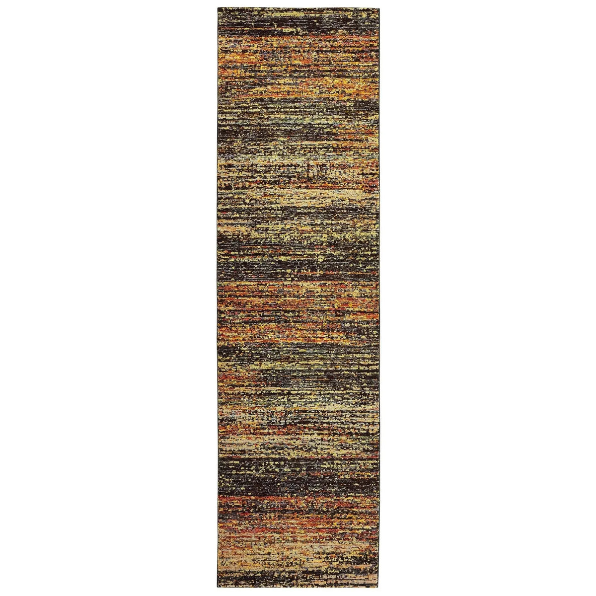 Atlas 8037C Gold/ Charcoal Rug