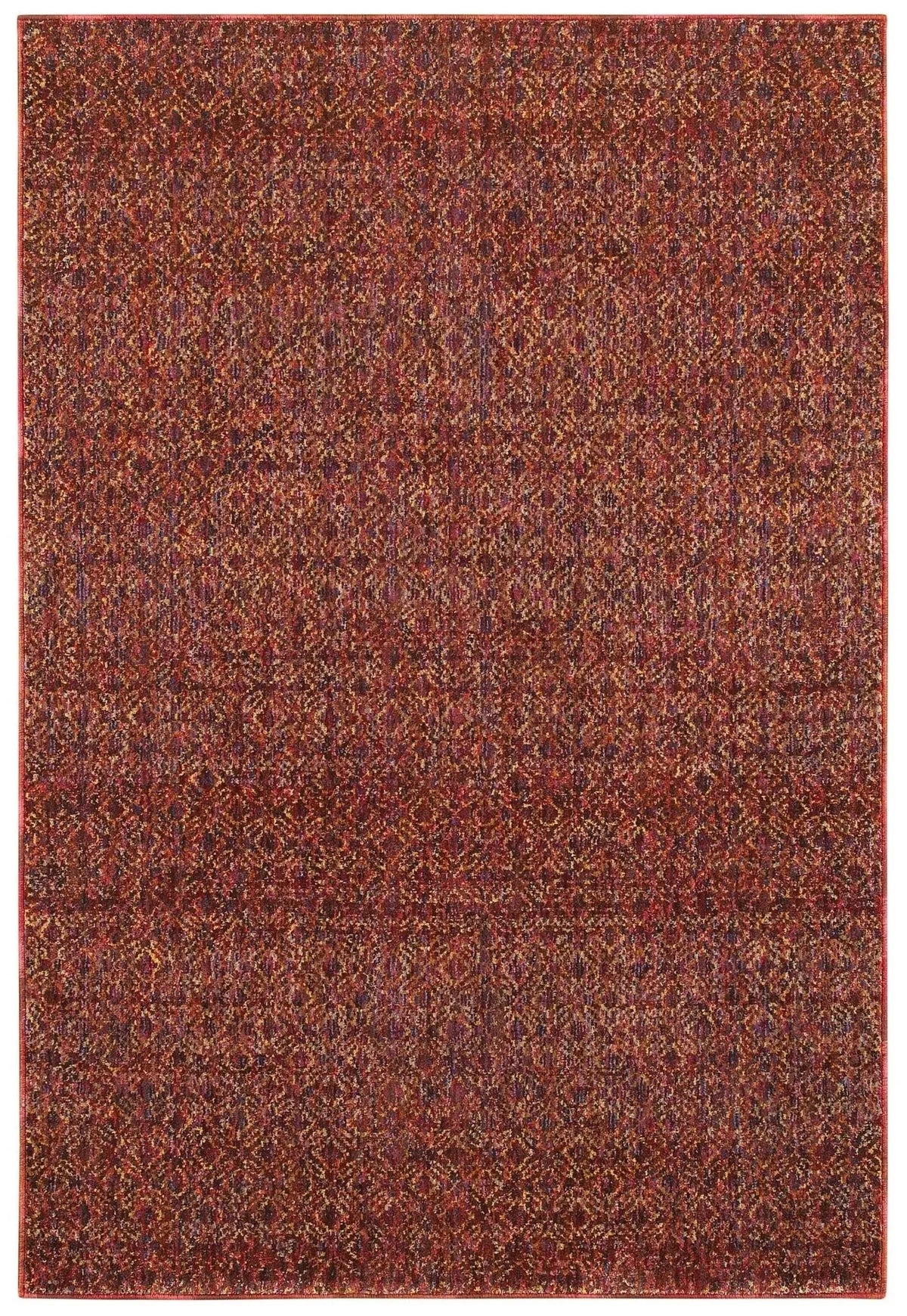 Atlas 8048K Red/ Rust Rug