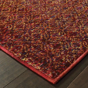 Atlas 8048K Red/ Rust Rug