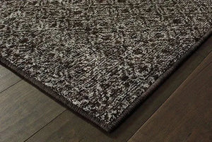 Atlas 8048Q Black/ Grey Rug