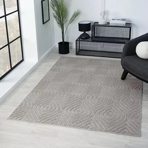 Atlas 82420GRY Grey Rug