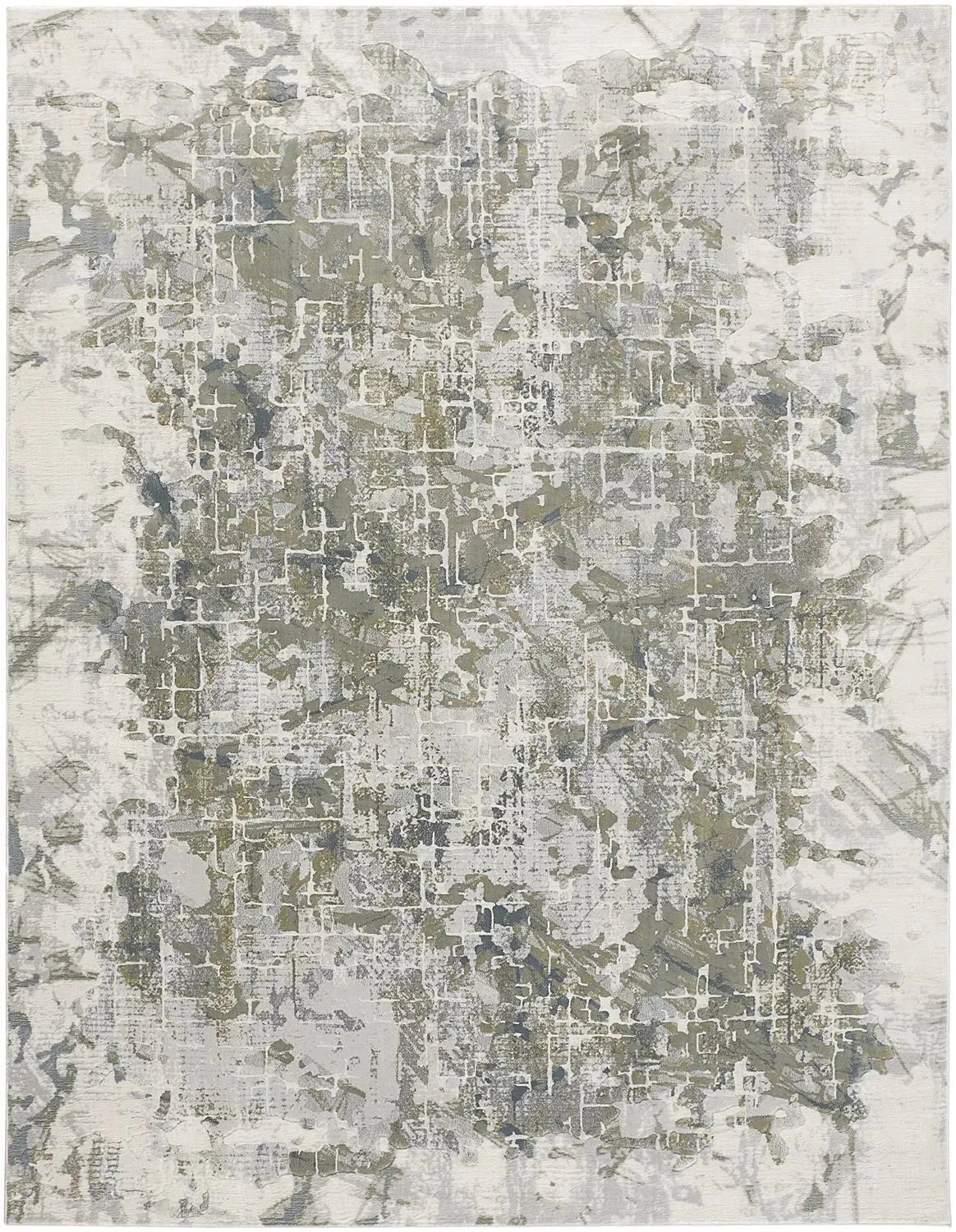 Atwell 3146F Green/Gray Rug