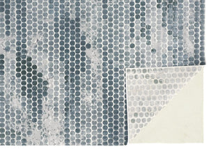 Atwell 3171F Teal/Teal Rug