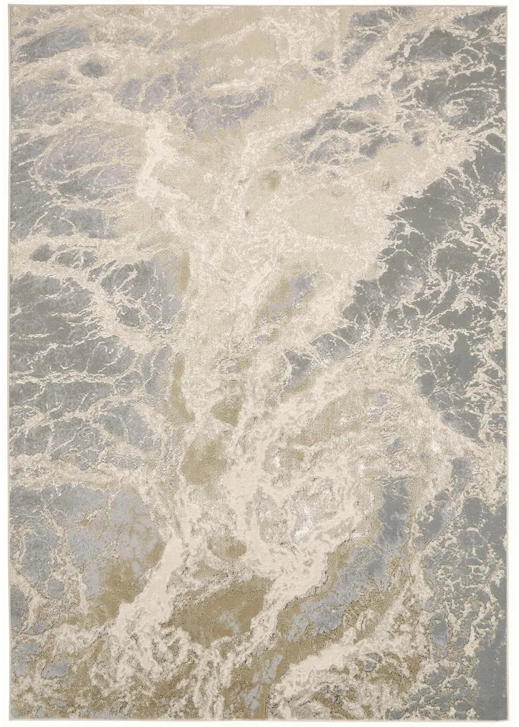 Aura 3563F Gray/Beige Rug