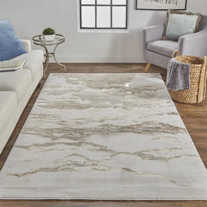 Aura 3727F Gold/Beige Rug
