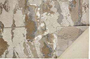 Aura 3737F Gold/Tan Rug