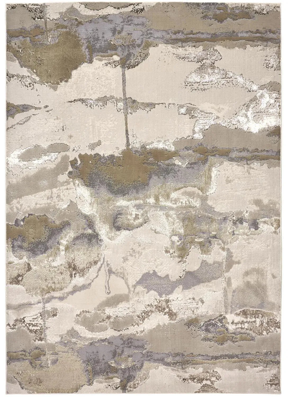 Aura 3737F Gold/Tan Rug