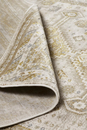 Aura 3738F Gold/Beige Rug