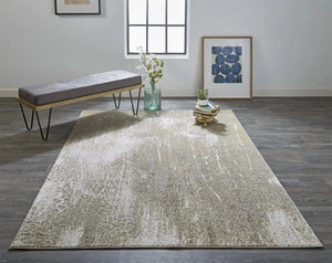 Aura 3739F Ivory/Gold Rug