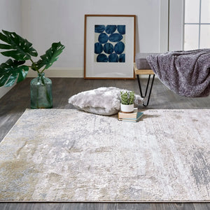 Aura AUR3567F Ivory/Gold Rug