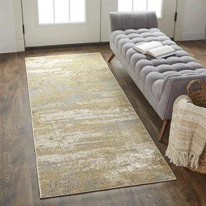 Aura AUR3567F Ivory/Gold Rug
