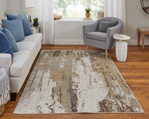 Aura AUR39LMF Ivory/Gold Rug