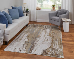 Aura AUR39LMF Ivory/Gold Rug