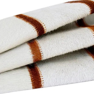 Austin 08140IVB Ivory/Brown Pillow