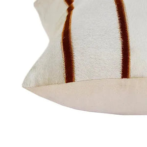Austin 08140IVB Ivory/Brown Pillow