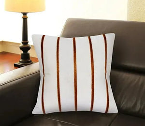 Austin 08140IVB Ivory/Brown Pillow
