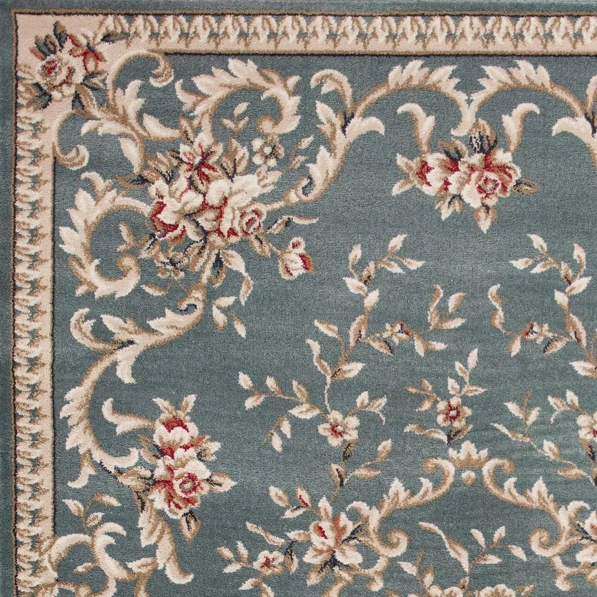Avalon-5602 Aubusson Slate Blue Rug
