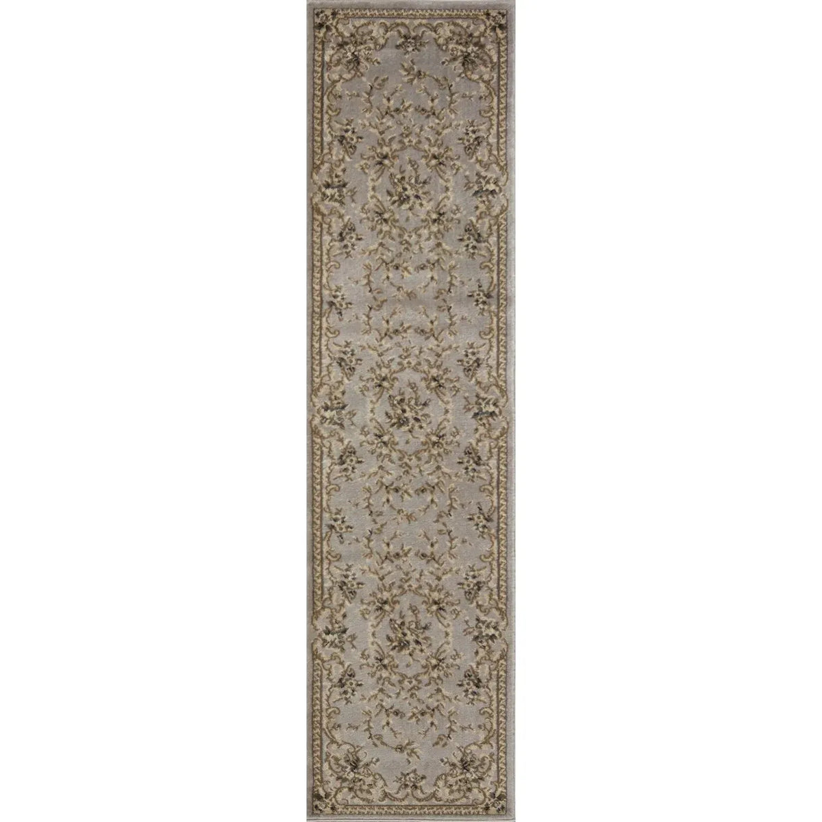 Avalon-5604 Aubusson Light Grey Rug