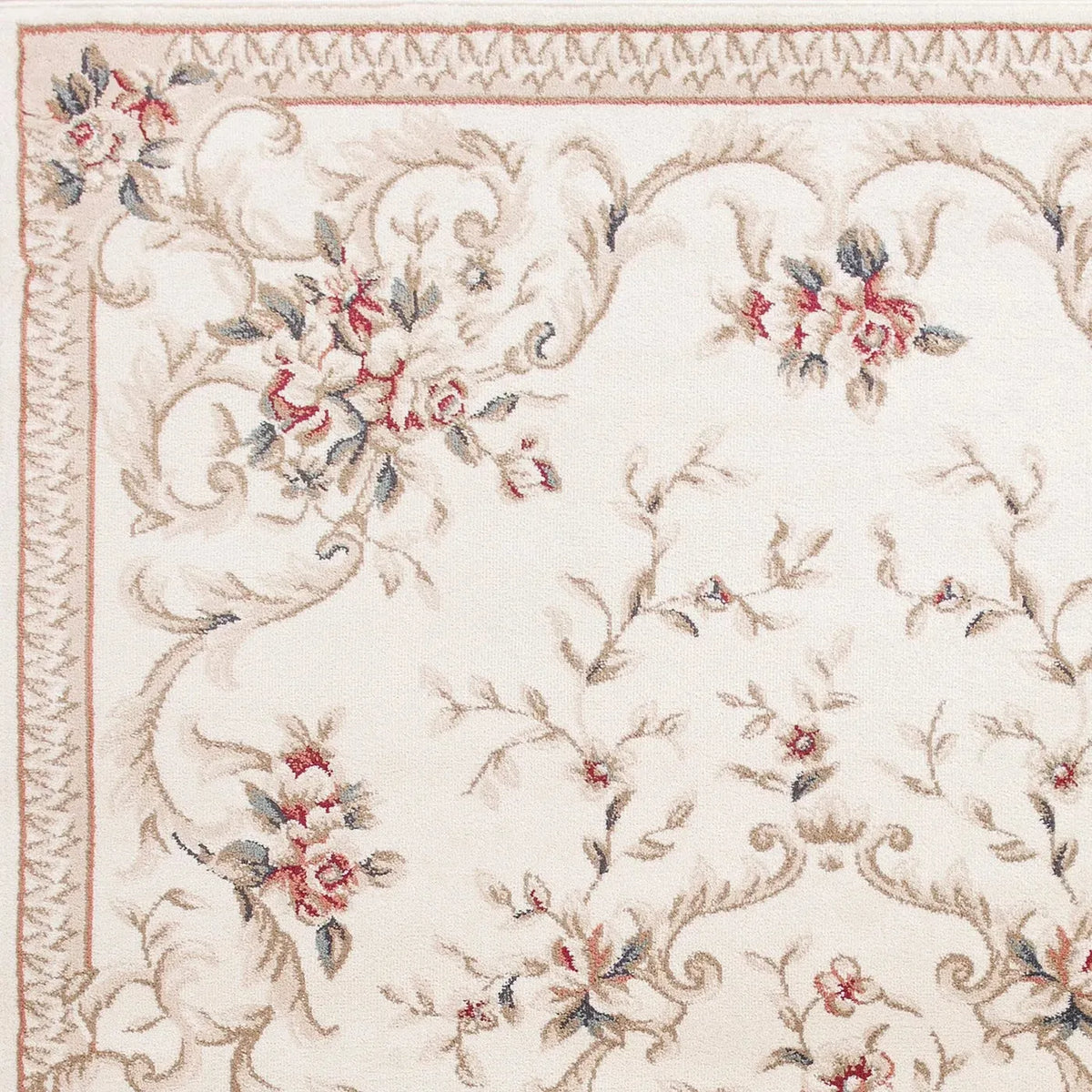 Avalon-5606 Aubusson Ivory Rug