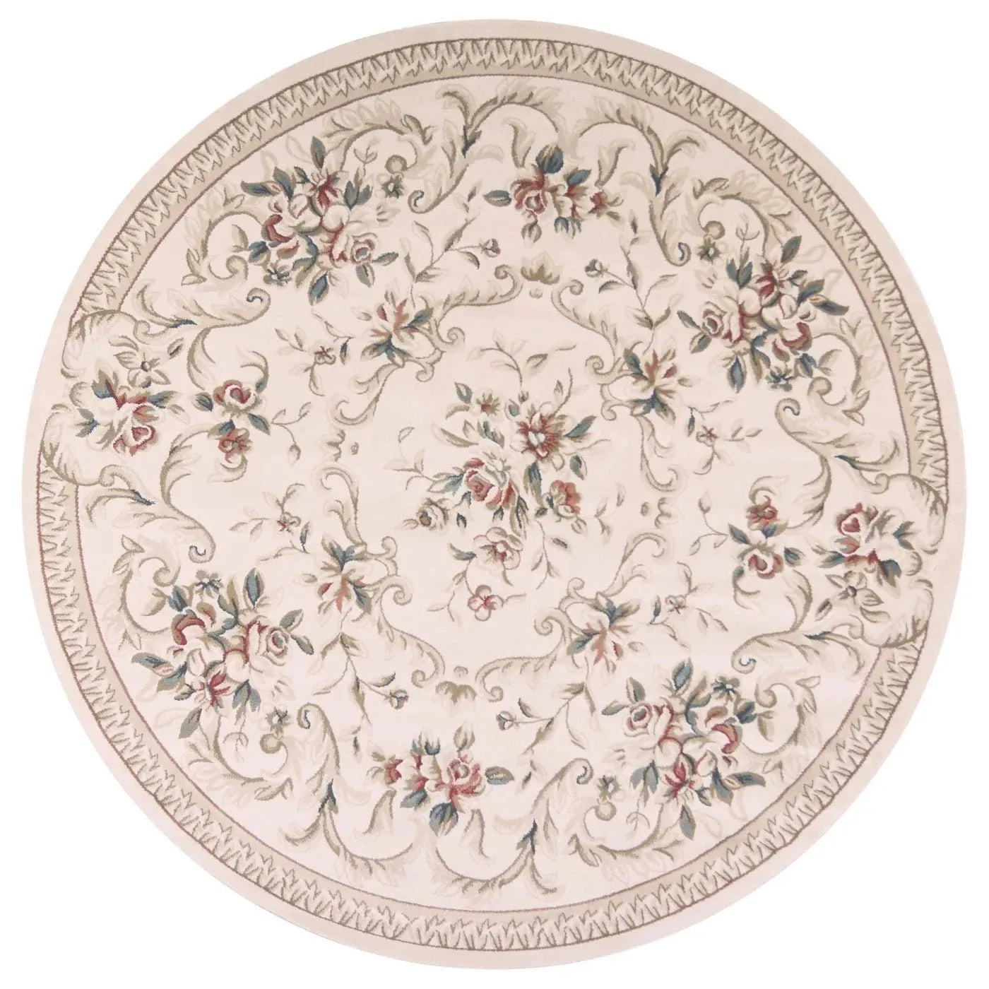 Avalon 5606 Aubusson Ivory Rug