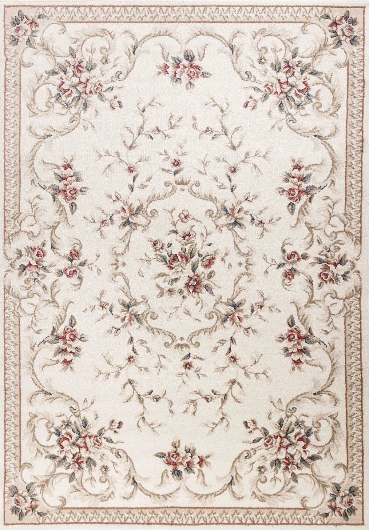 Avalon 5606 Aubusson Ivory Rug