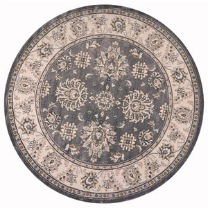 Avalon-5608 Kashan Grey/Ivory Rug