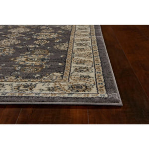 Avalon-5608 Kashan Grey/Ivory Rug