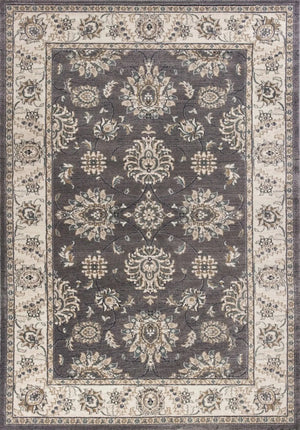 Avalon 5608 Kashan Grey/Ivory Rug
