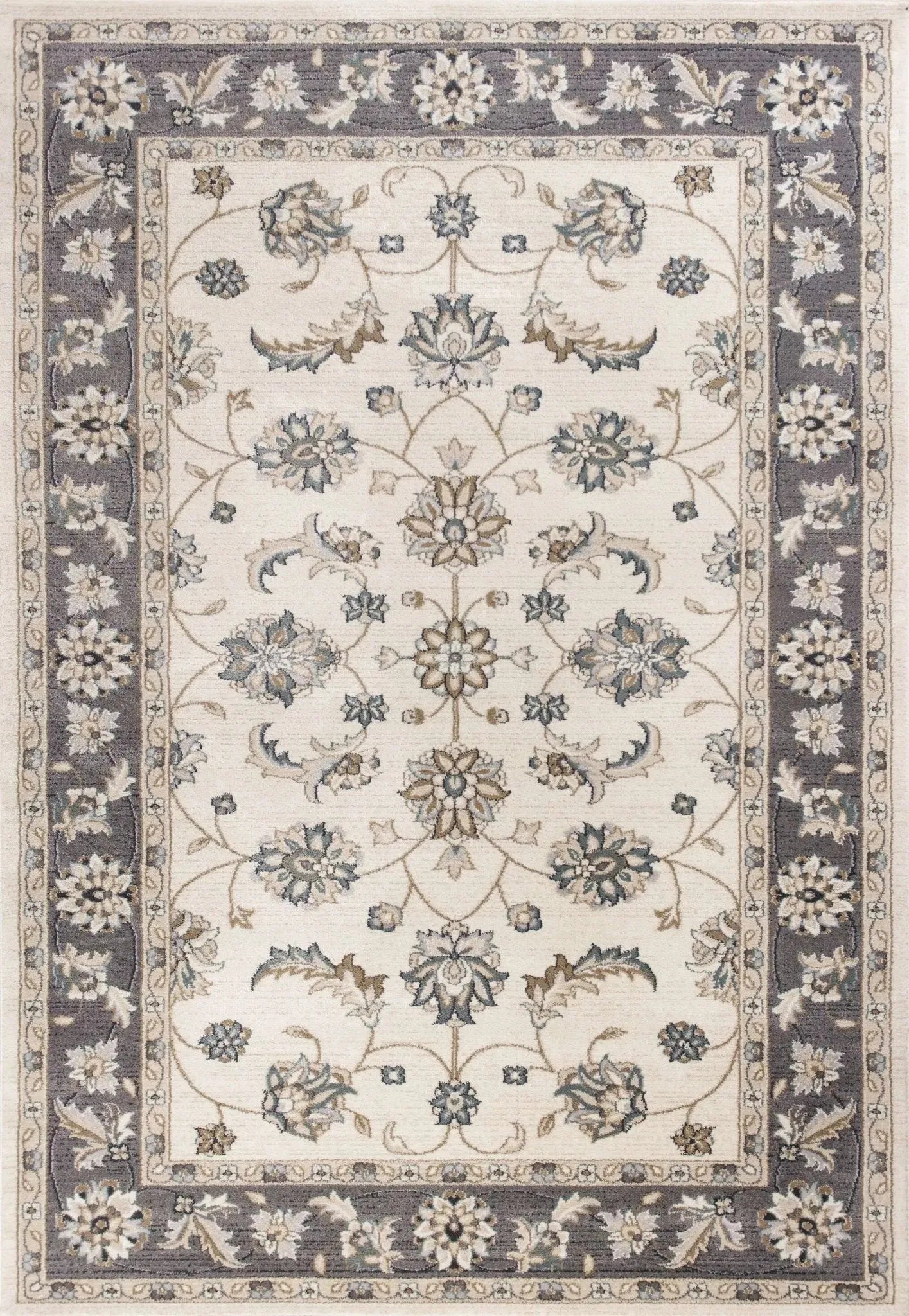 Avalon 5612 Mahal Ivory/Grey Rug