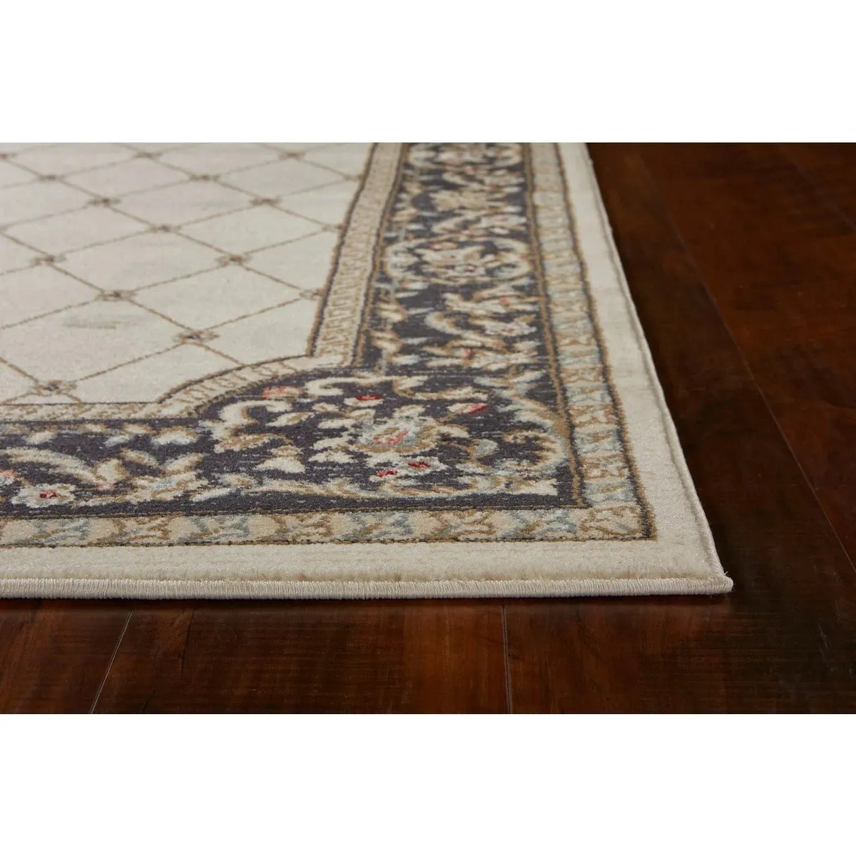 Avalon-5614 Courtyard Ivory/Grey Rug