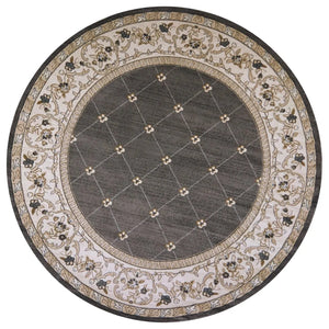 Avalon-5615 Courtyard Grey/Ivory Rug