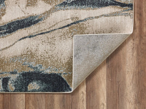 Avalon 5618 Wonder Ivory/Blue Rug