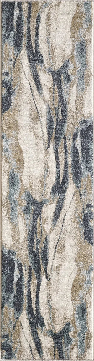 Avalon 5618 Wonder Ivory/Blue Rug