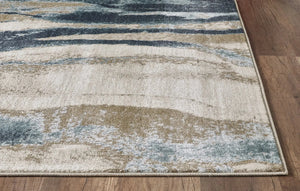 Avalon 5618 Wonder Ivory/Blue Rug