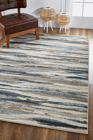Avalon 5620 Landscapes Ivory/Blue Rug
